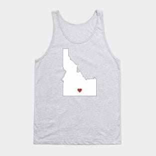 Idaho Loves Twin Falls/Jerome/Hailey/Ketchum/Burley/Sun Valley Tank Top